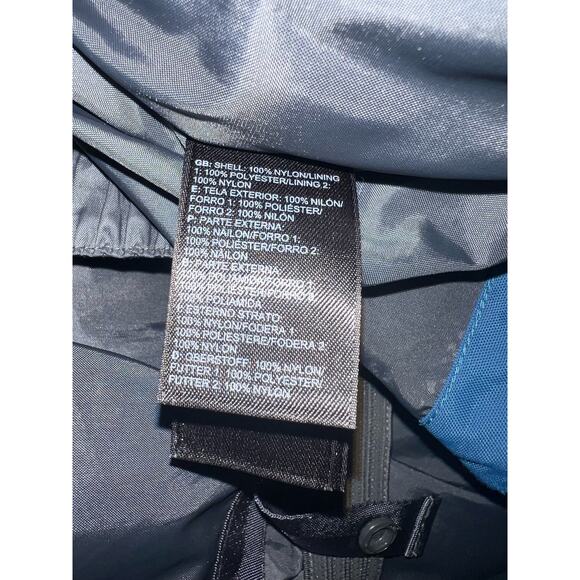 The North Face Blue Hyvent Soft Shell Adventure coat - size Large - Picture 9 of 11